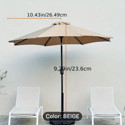 ⛱️☀️⛱️ Brand New 9ft Outdoor Patio/Pool Umbrellas (Stands Avail See Decs)