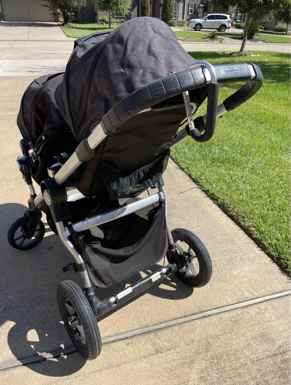 City select double stroller bassinet sale