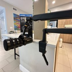 Samson Q9 Microphone 🎤 With Holder For Podcast