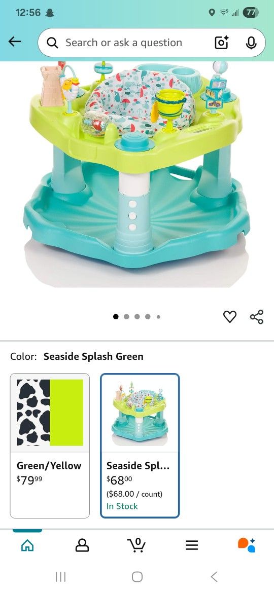 Evenflo ExerSaucer Activity Center