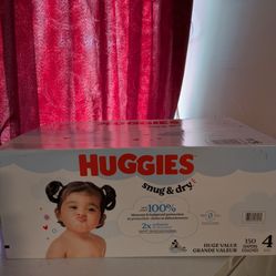 Huggies  Size 4   150 Pc         $30