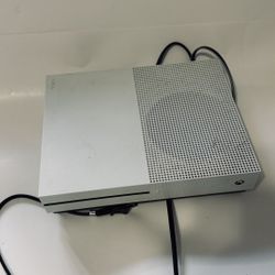 Microsoft Xbox One S 1TB Model 1681 Console White Tested Power Cord