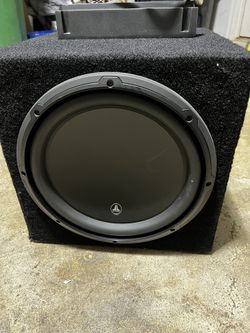 JL 12” W3 Sub And RD 500/1 Amp