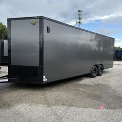 Trailer Enclosed 8 1/2 X 24 Extra Feet High Polycore 0.80