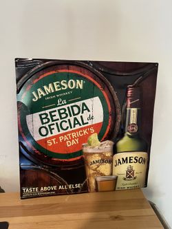 Jameson Metal Bar Sign