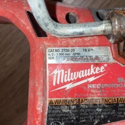 Milwaukee Fuel Saw Zall