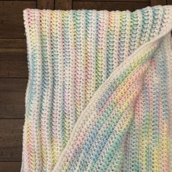 Hand Crochet Baby Blanket 