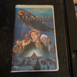 ATLANTIS AND THE LOST EMPIRE VHS (Good Condition)