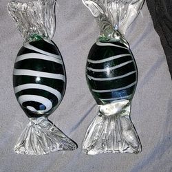 Murano Glass Candy And TAYLOR kitchen Scale. 