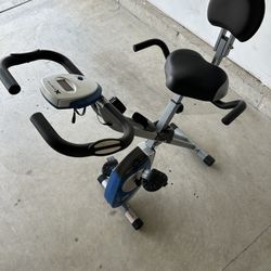 XTERRA fitness folding exercise bike