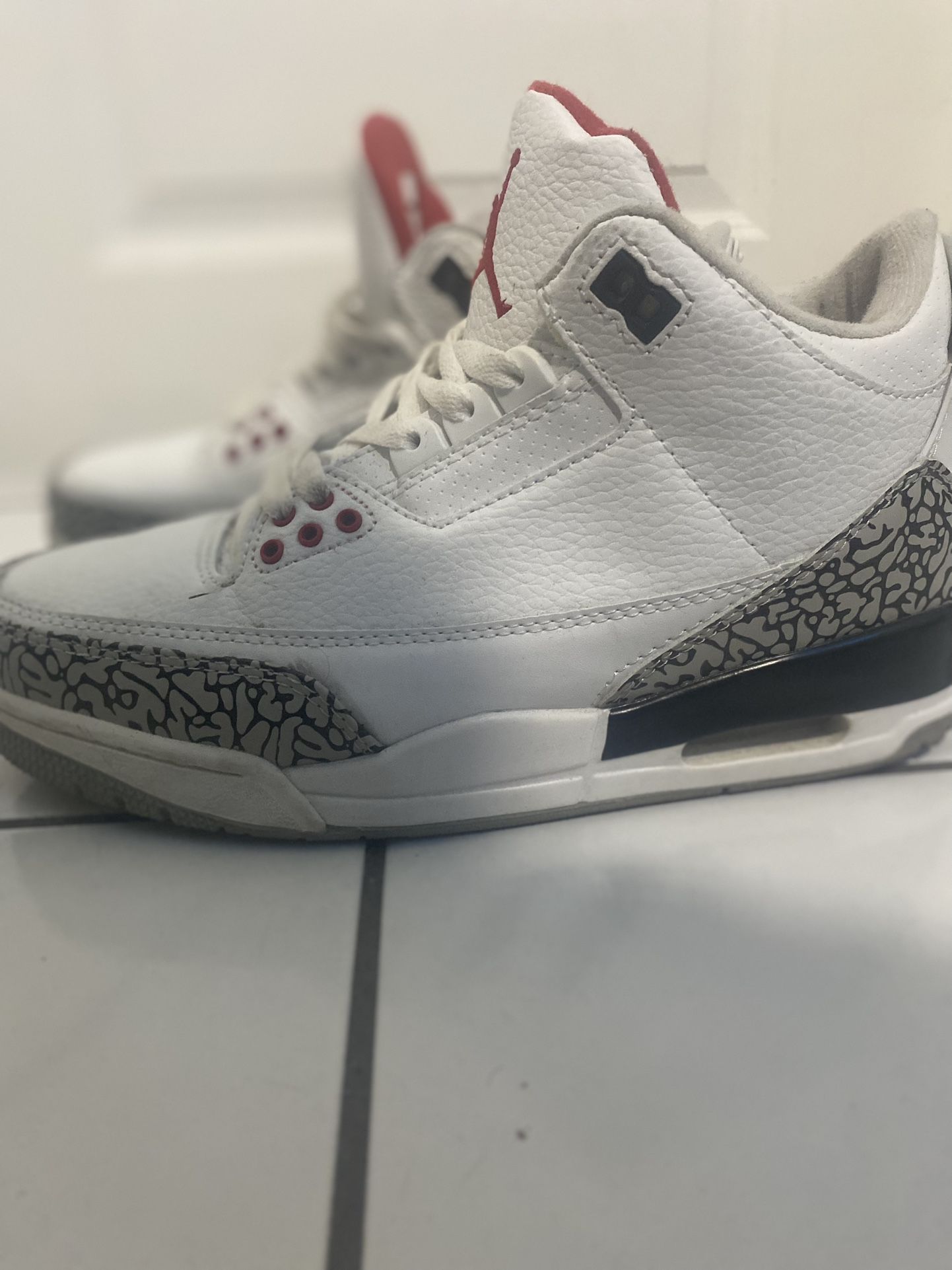 Nike Air Jordan 3 III Retro Hall of Fame White Cement