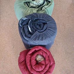 4 Coleman Sleeping Bags 