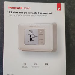 Honeywell T2 Non-programmable Thermostat.Basically Brand New!!