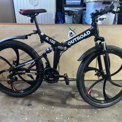 R 100 Outroad Folding Mountain Bike 26 Inch