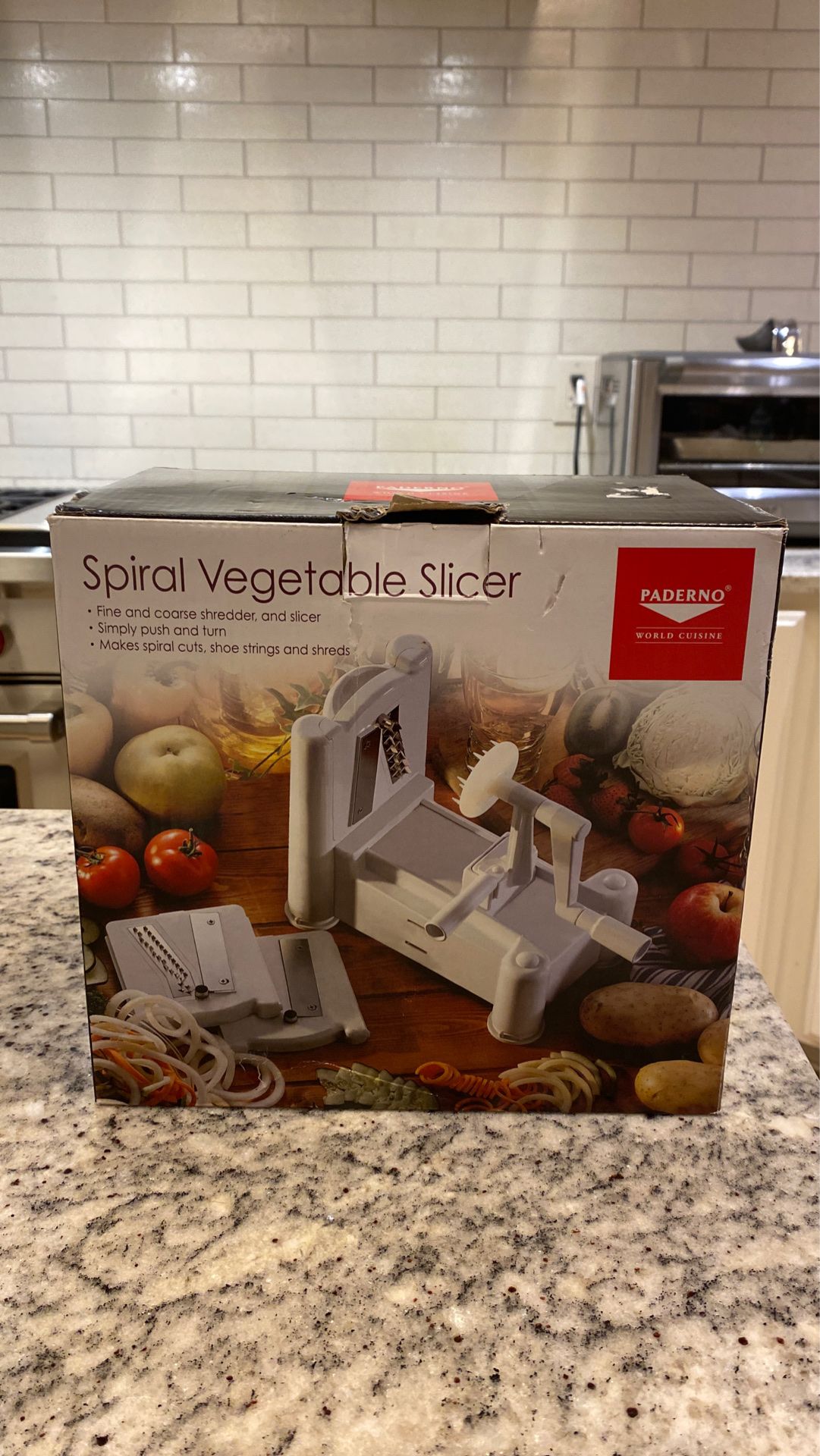 PADERNO World Cuisine Spiral Vegetable Slicer