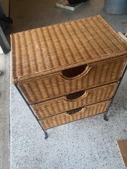 Wicker Chest