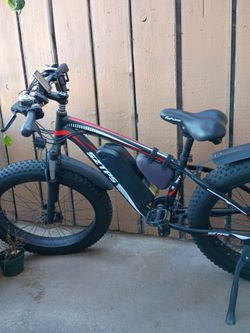 🔥🔥🔥SZTPS Sport Fat Tire Electric Bike Fully functional n equipped and charger kit included🔥🔥🔥