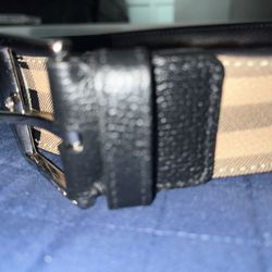 Burberry Belt Size 32