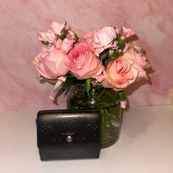 Louis Vuitton Monogram Olive Green Vernis Wallet