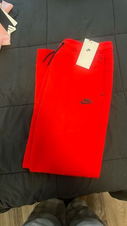 Red Nike Tech Pants