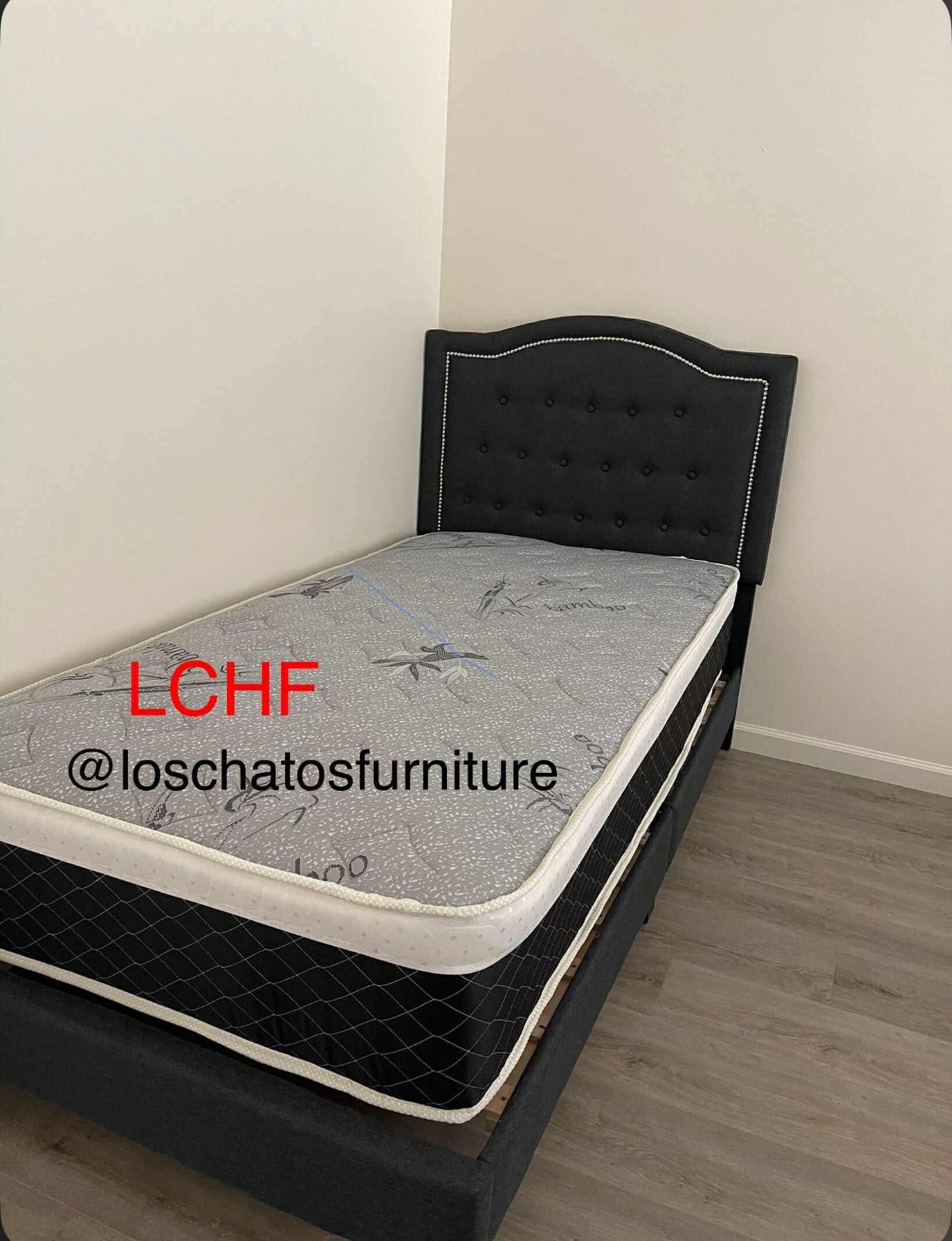 Twin Size Bed Frame With Mattress
