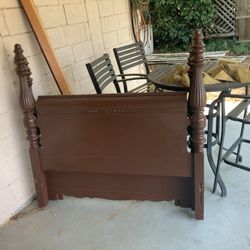 Bed frame antique