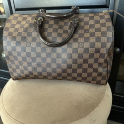 Louis Vuitton Speedy 35 Damier  AUTHENTIC