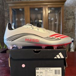 New Mens 11.5 Adidas F50 Messi Pro fg soccer cleats futbol shoes $60 cash, pick up in Reseda only (Tampa and Vanowen)