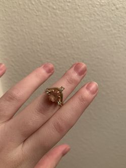 Engagement and wedding ring set