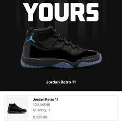 Jordan 11 Gamma Size 10.5
