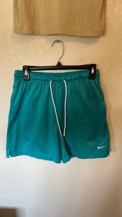Nike bball shorts teal, size small