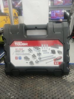 Hyper Tough 107-Piece Socket Set