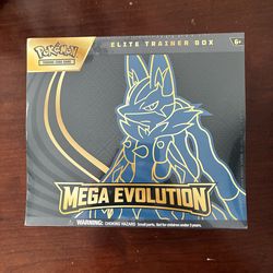 Brand new Sealed Elite Trainer Box Mega Evolutions