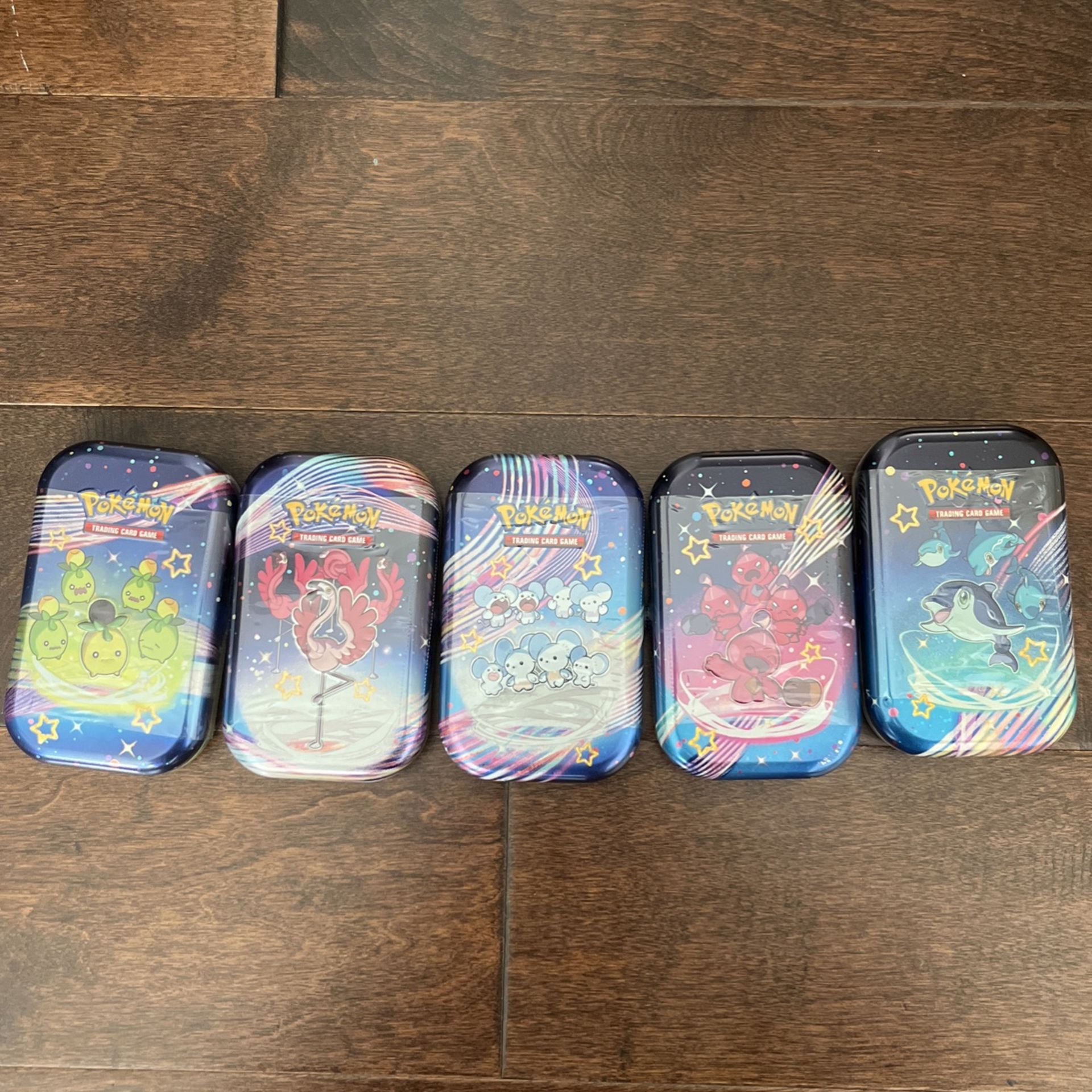 Pokémon TCG Paldean Fates Mini Tin Complete set