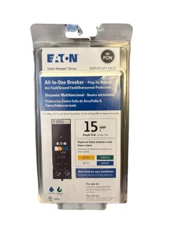 EATON BRPAFGF115CS 15A 120V NEW