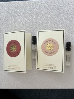 Tory Burch Sublime Rose + Cosmic Wood Eau De Parfum EDP Spray 1.5ml / 0.05oz