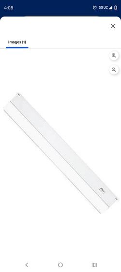 Utilitech 24.2-inch fluorescent direct wire under cabinet light.
