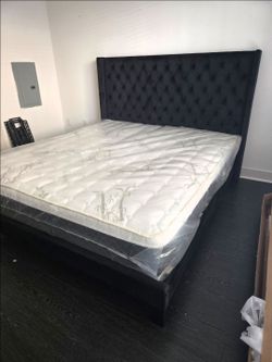 Queen Bed Frame With Mattress