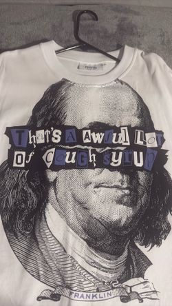 Cough syrup shirt