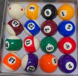 Pool/Billiards Exclusive Tournament “Phenolic” Resin Ball Set