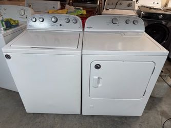 Whirlpool Washer and gas dryer working 3 Month Warranty we Deliver