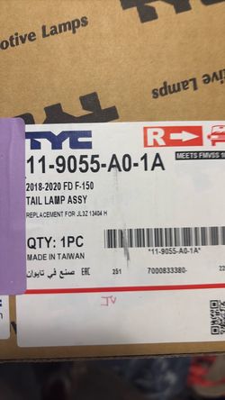 Tail lamp ford 150 - 2018-2020