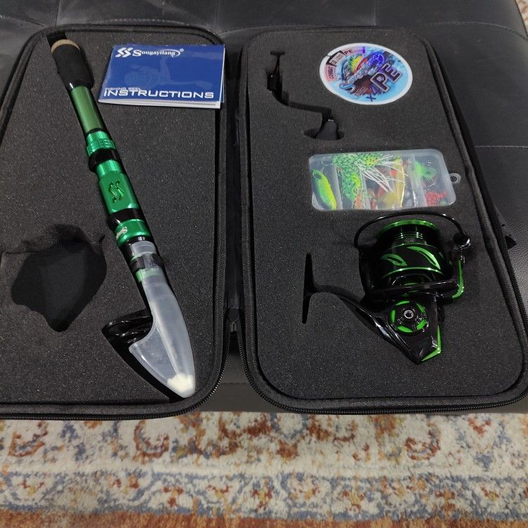 Sougayilang Fishing Rod Set