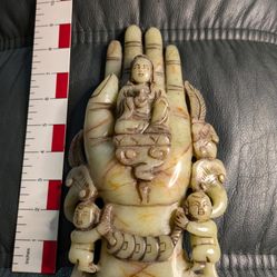 9x4 Chinese Jade Statue