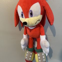 Sonic Knuckles Backpack Plush 
