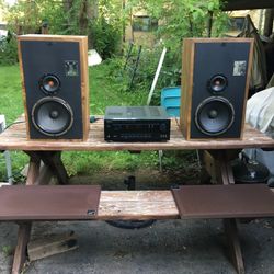 Vintage Infinity QB  3- Way Speakers 