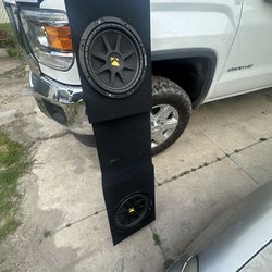 Single Cab Box And Subwoofer 