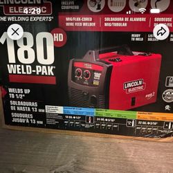 LINCOLN ELECTRIC 180 HD WELDER