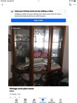 Wood cabinet