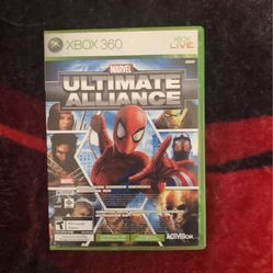 Marvel ultimate alliance Xbox 360